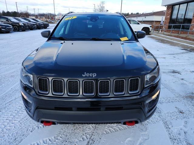 used 2021 Jeep Compass car, priced at $15,829