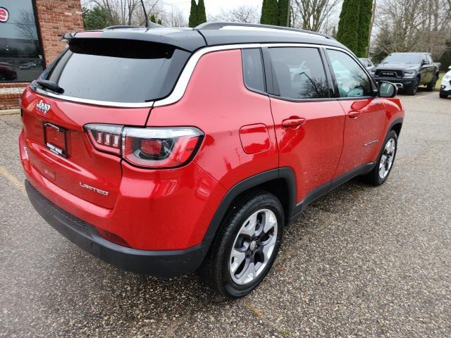 used 2020 Jeep Compass car, priced at $18,412