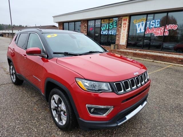 used 2020 Jeep Compass car, priced at $18,412