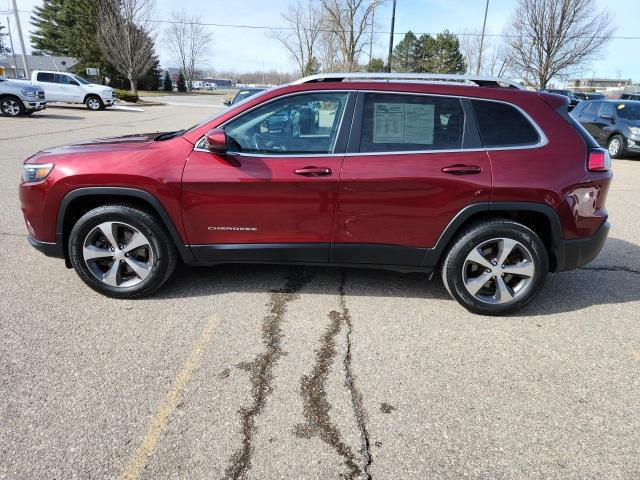 used 2019 Jeep Cherokee car, priced at $18,302