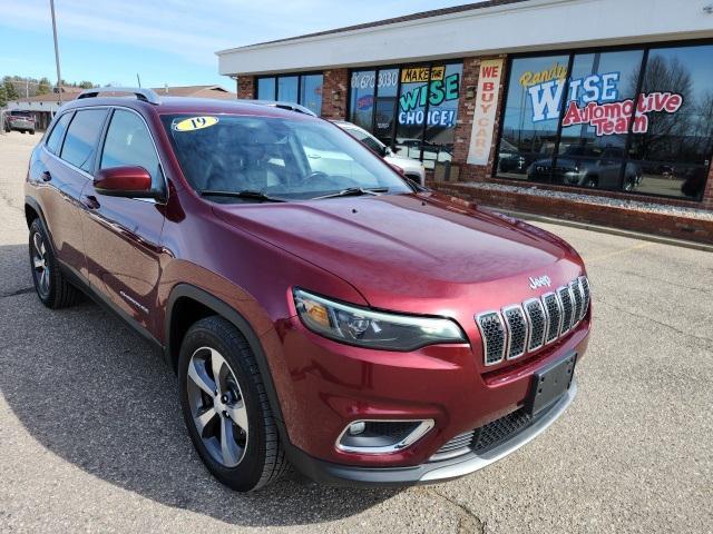 used 2019 Jeep Cherokee car, priced at $18,302