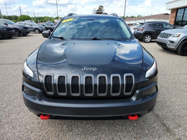 used 2017 Jeep Cherokee car, priced at $14,357