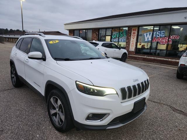 used 2019 Jeep Cherokee car, priced at $15,698