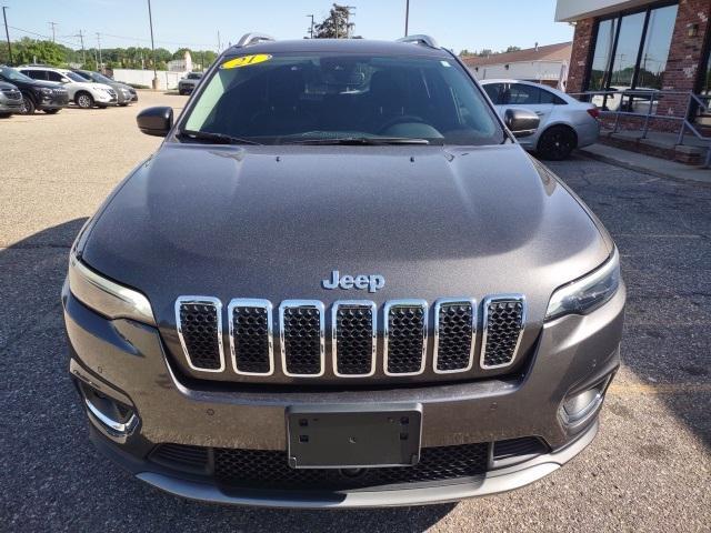 used 2021 Jeep Cherokee car, priced at $23,496