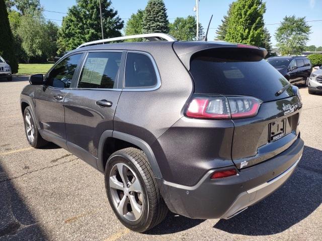 used 2021 Jeep Cherokee car, priced at $27,354