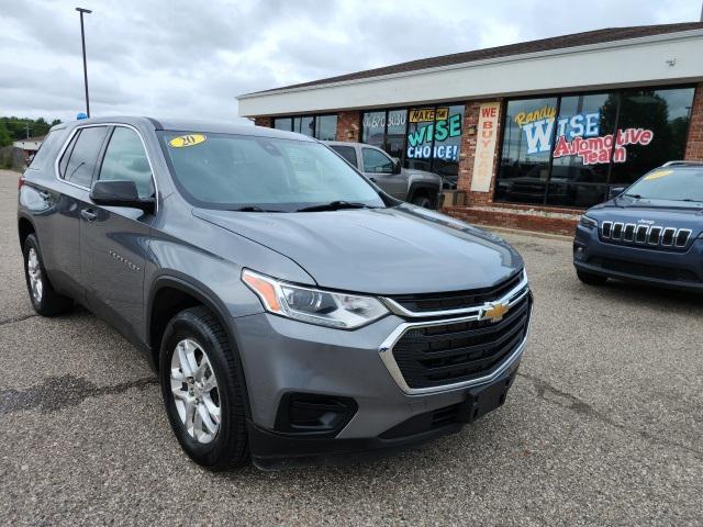 used 2020 Chevrolet Traverse car, priced at $20,821
