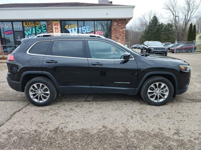 used 2021 Jeep Cherokee car, priced at $17,462