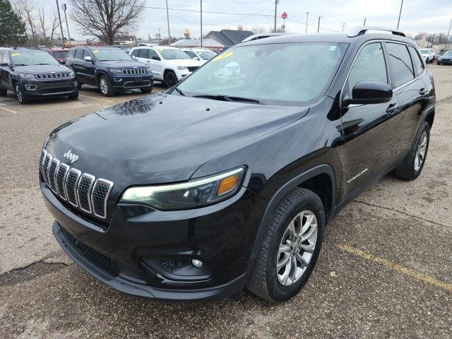 used 2021 Jeep Cherokee car, priced at $17,462