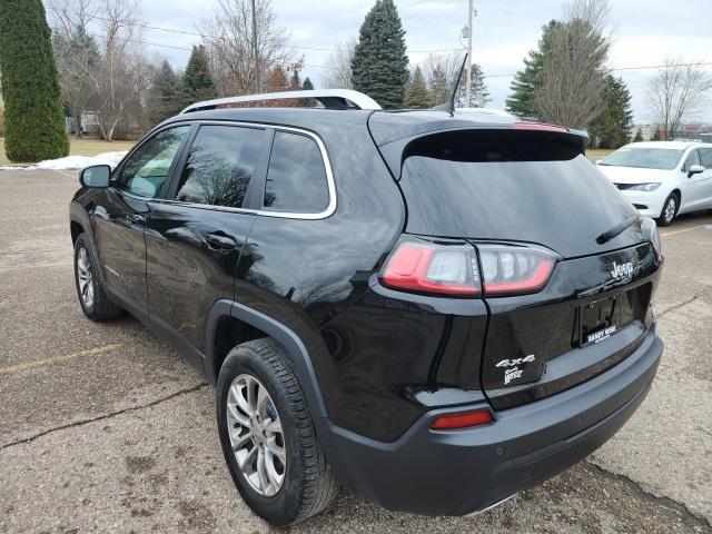 used 2021 Jeep Cherokee car, priced at $17,462