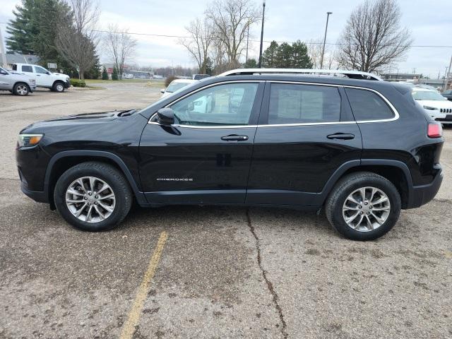 used 2021 Jeep Cherokee car, priced at $17,462