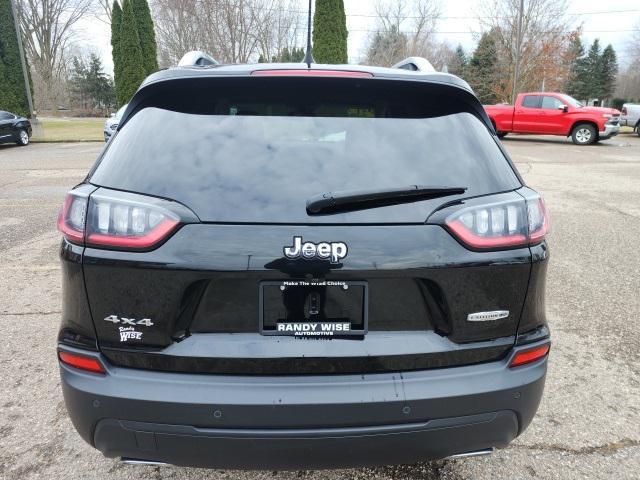 used 2021 Jeep Cherokee car, priced at $17,462