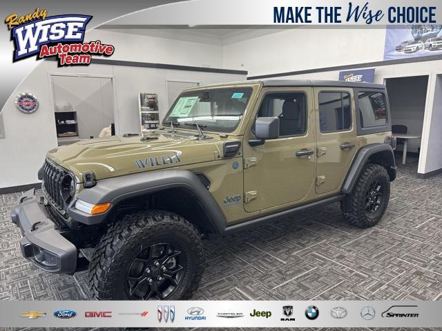 new 2025 Jeep Wrangler 4xe car, priced at $52,416