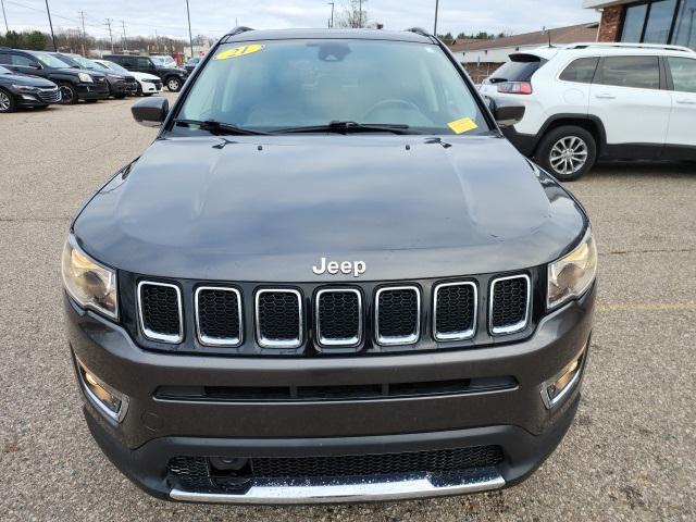 used 2021 Jeep Compass car, priced at $15,698