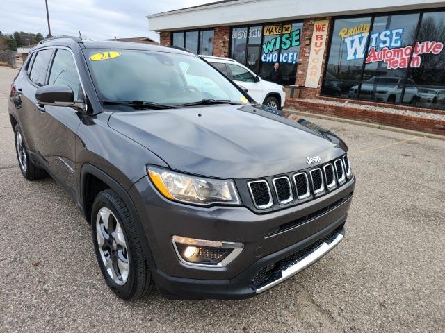 used 2021 Jeep Compass car, priced at $15,698