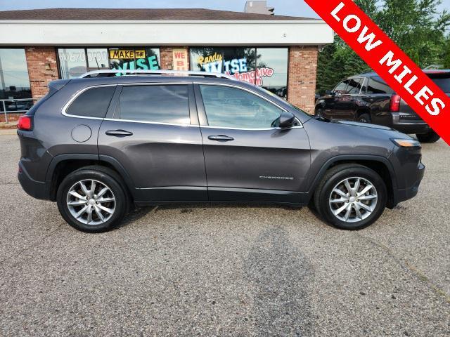 used 2017 Jeep Cherokee car, priced at $16,686