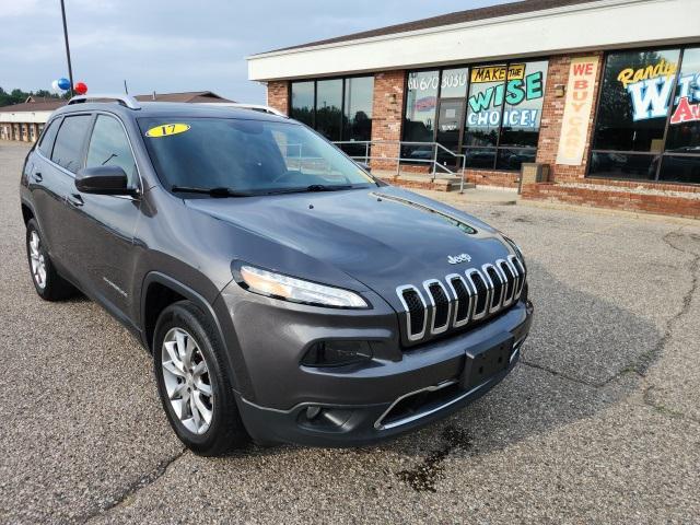 used 2017 Jeep Cherokee car, priced at $16,686