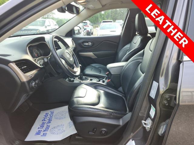 used 2017 Jeep Cherokee car, priced at $16,686