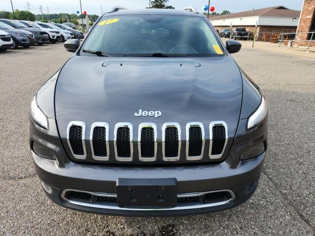 used 2017 Jeep Cherokee car, priced at $16,686