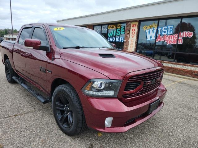 used 2018 Ram 1500 car, priced at $23,914