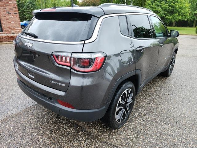 used 2022 Jeep Compass car, priced at $24,016