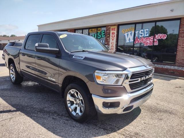 used 2021 Ram 1500 car, priced at $37,447