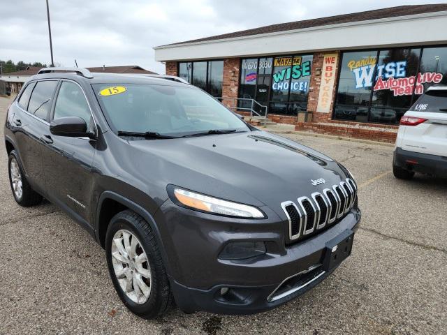 used 2015 Jeep Cherokee car, priced at $11,698