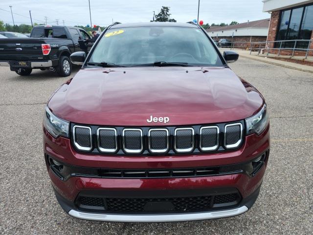 used 2022 Jeep Compass car, priced at $23,932