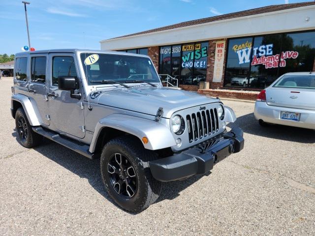 used 2018 Jeep Wrangler JK Unlimited car, priced at $21,917