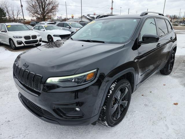 used 2021 Jeep Cherokee car, priced at $18,850
