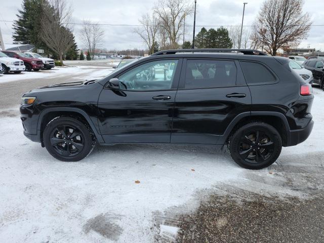 used 2021 Jeep Cherokee car, priced at $18,850