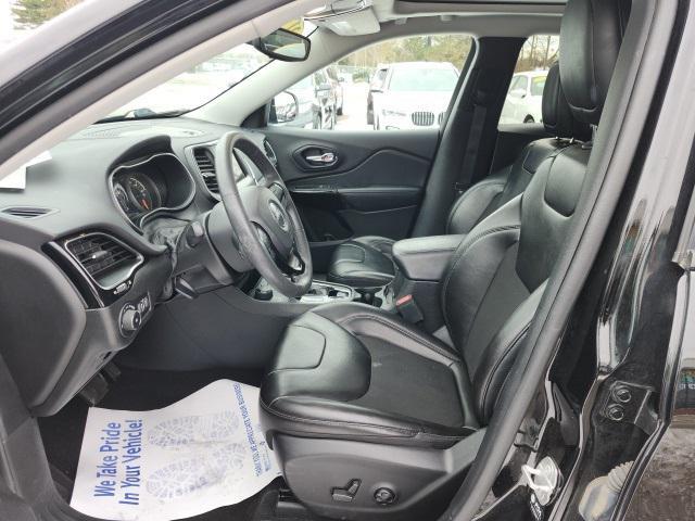 used 2021 Jeep Cherokee car, priced at $18,850
