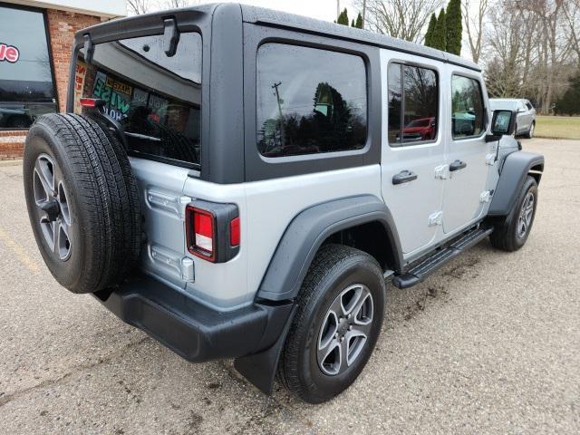 used 2023 Jeep Wrangler car, priced at $33,209