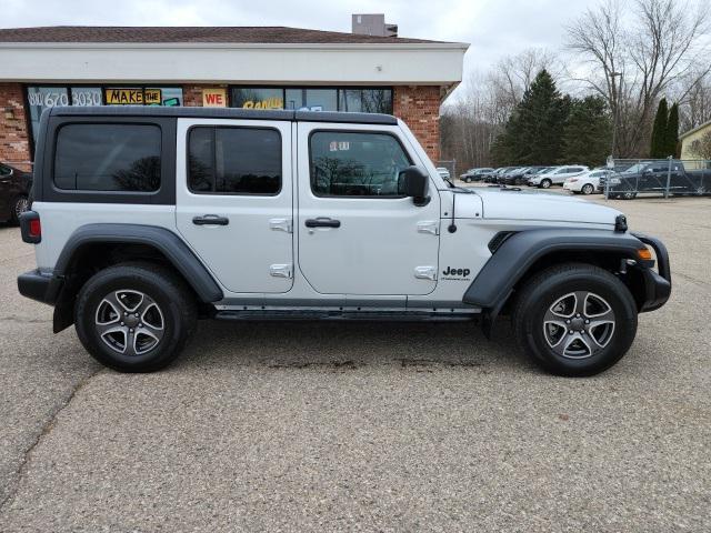 used 2023 Jeep Wrangler car, priced at $33,209