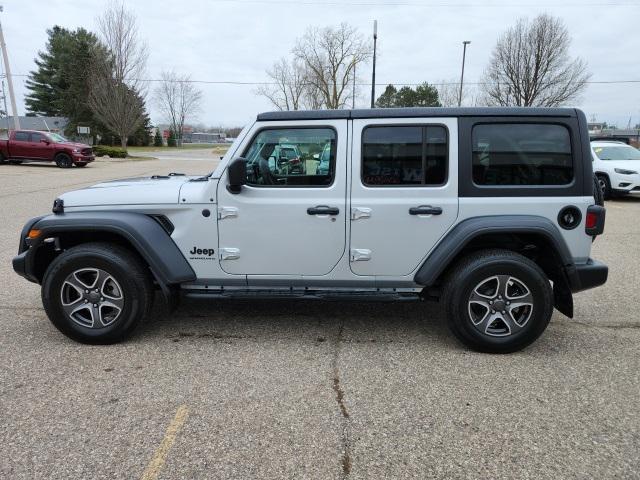 used 2023 Jeep Wrangler car, priced at $33,209