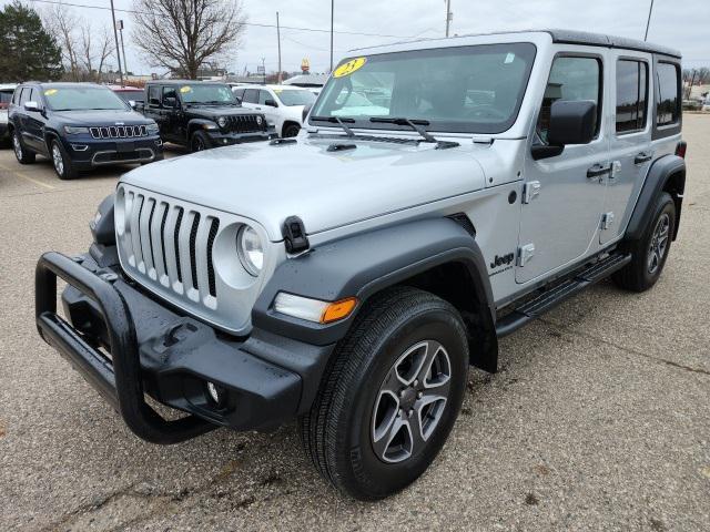 used 2023 Jeep Wrangler car, priced at $33,209