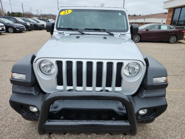 used 2023 Jeep Wrangler car, priced at $33,209