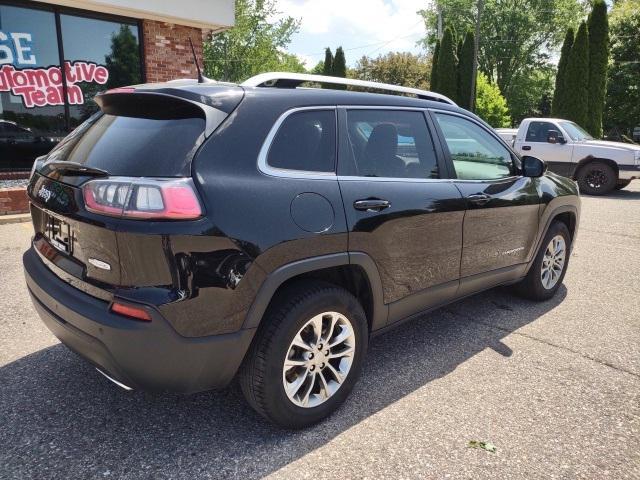 used 2021 Jeep Cherokee car, priced at $19,939
