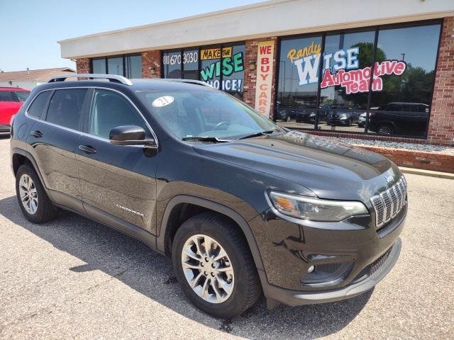 used 2021 Jeep Cherokee car, priced at $19,469