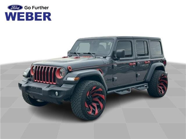 used 2024 Jeep Wrangler car, priced at $36,500