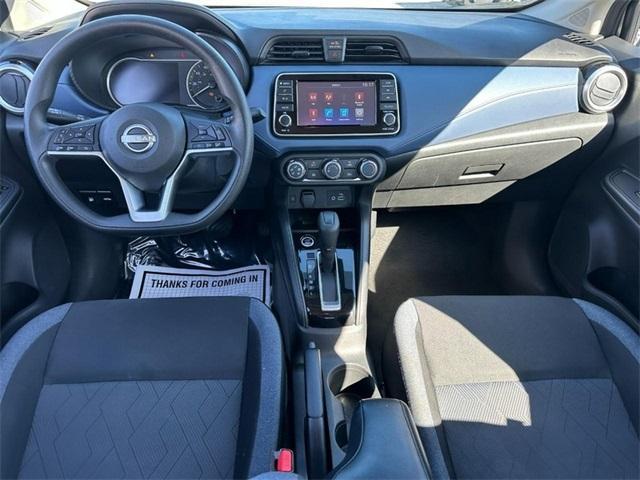 used 2023 Nissan Versa car, priced at $16,500