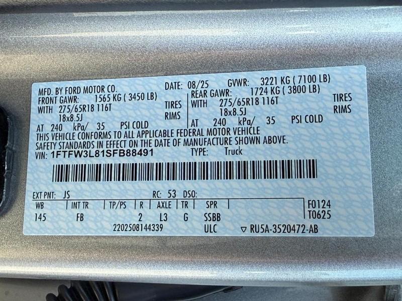 new 2025 Ford F-150 car, priced at $52,724