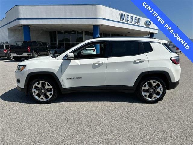 used 2021 Jeep Compass car, priced at $17,000