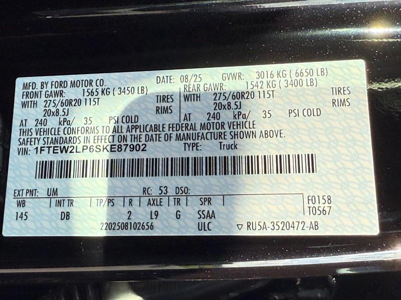 new 2025 Ford F-150 car, priced at $45,849