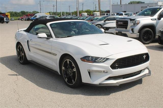 used 2021 Ford Mustang car, priced at $39,500