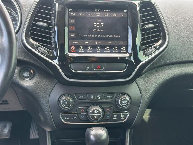 used 2019 Jeep Cherokee car, priced at $18,500