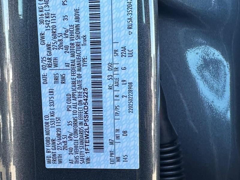 new 2025 Ford F-150 car, priced at $45,704