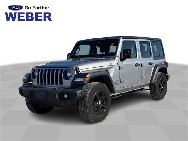 used 2020 Jeep Wrangler Unlimited car, priced at $23,500