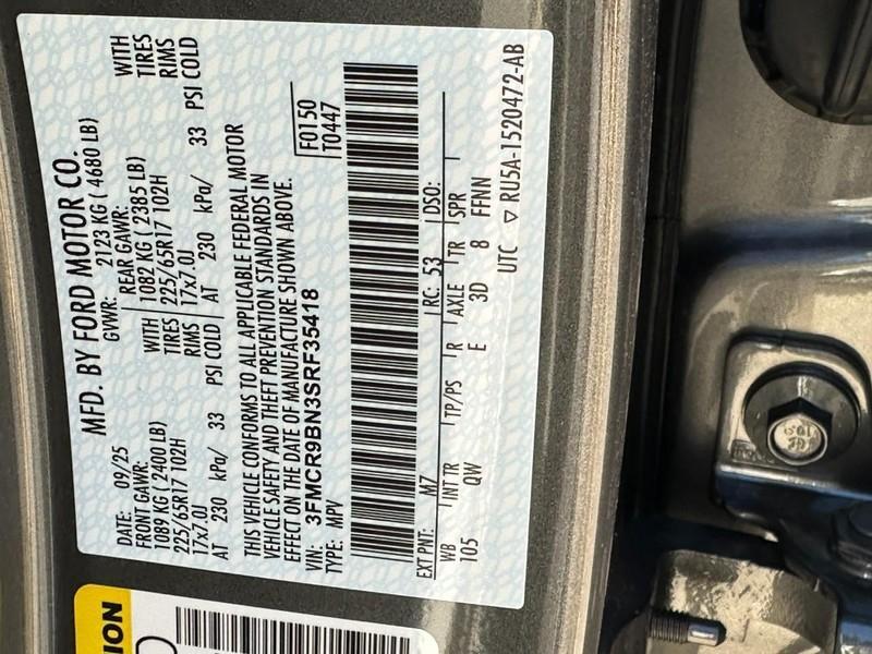 new 2025 Ford Bronco Sport car, priced at $30,414