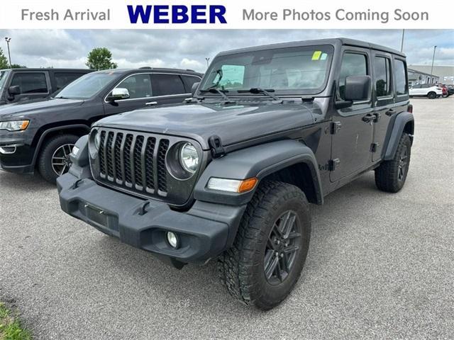used 2024 Jeep Wrangler car, priced at $36,500