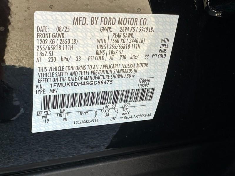 new 2025 Ford Explorer car, priced at $38,466